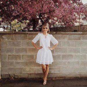 Banana republic White dress